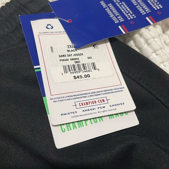 NWT- Champion - men’s 2XL. Game Day Jogger - Picture 8 of 10